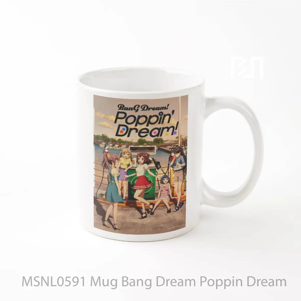 Mug Bang Dream Poppin Dream Gelas Keramik Tema Film MSNL0591