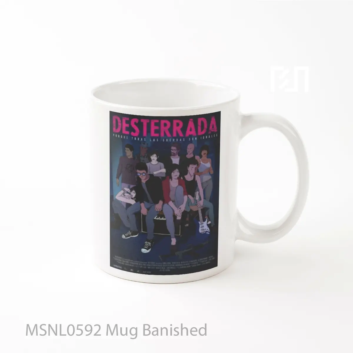 Mug Banished Gelas Keramik Tema Film MSNL0592