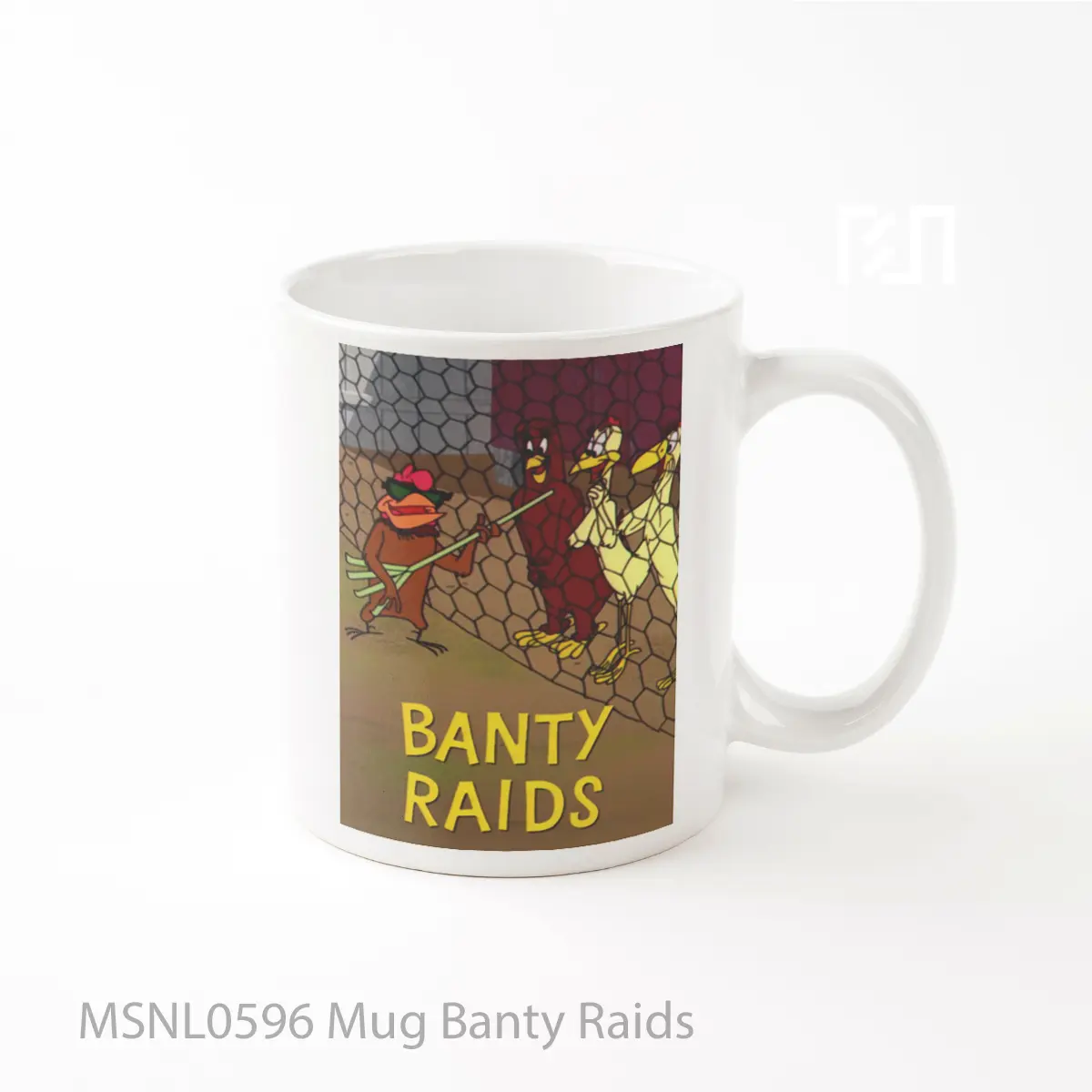 Mug Banty Raids Gelas Keramik Tema Film MSNL0596