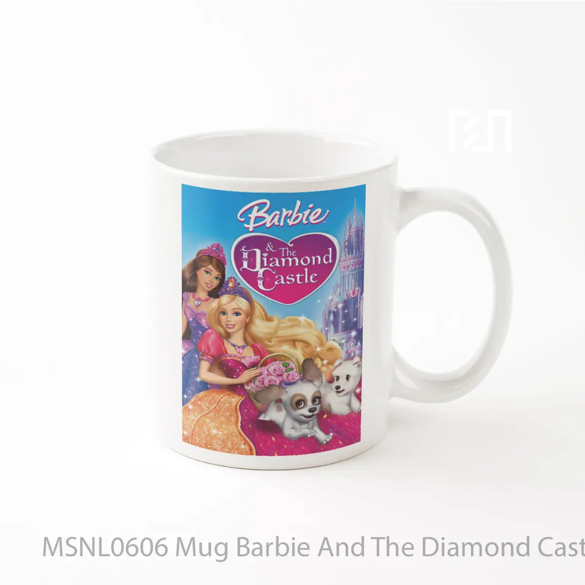 Mug Barbie And The Diamond Castle Gelas Keramik Tema Film MSNL0606