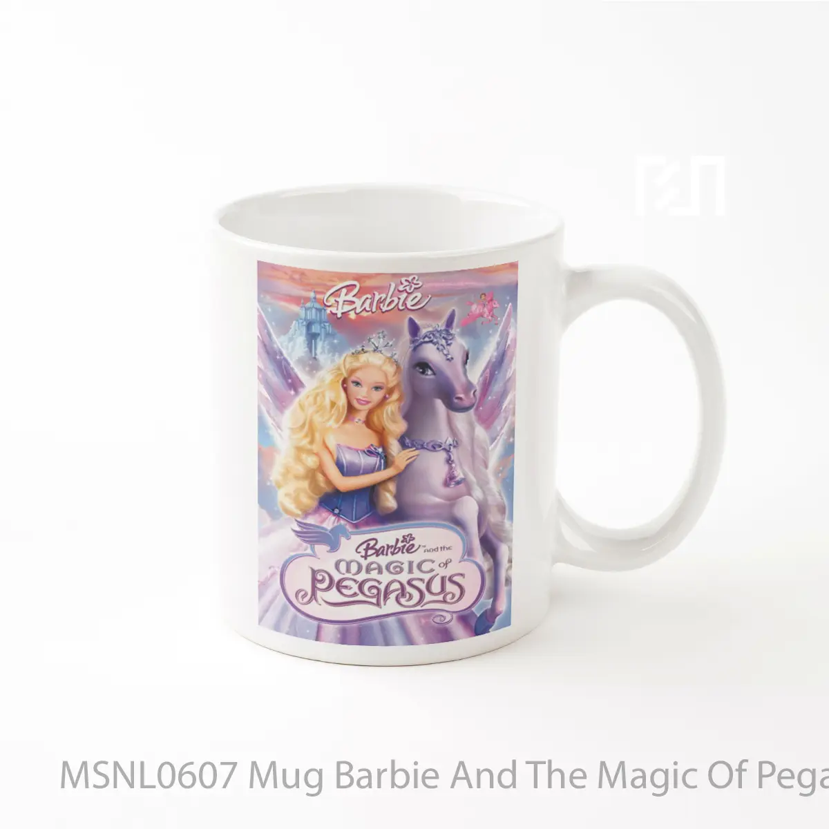 Mug Barbie And The Magic Of Pegasus Gelas Keramik Tema Film MSNL0607