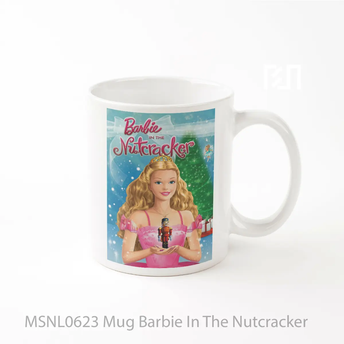 Mug Barbie In The Nutcracker Gelas Keramik Tema Film MSNL0623