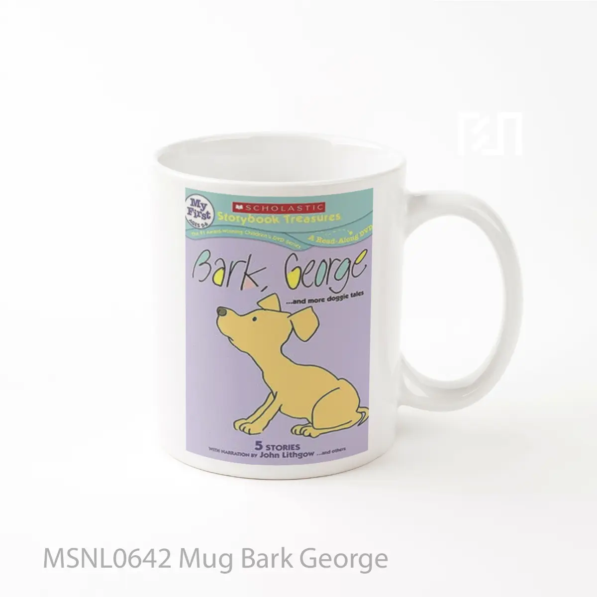 Mug Bark George Gelas Keramik Tema Film MSNL0642