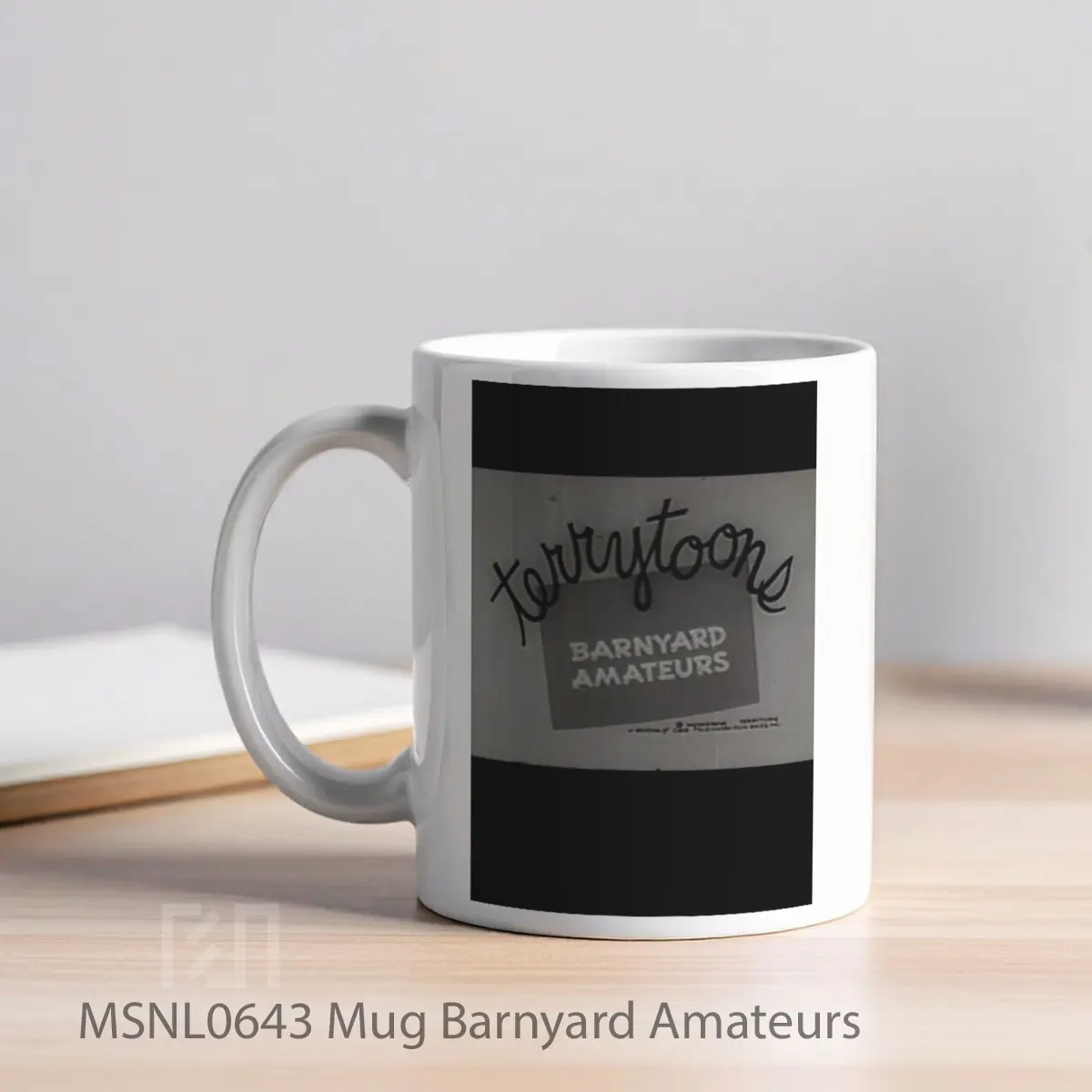 Mug Barnyard Amateurs Gelas Keramik Tema Film MSNL0643 - Tampak Kiri
