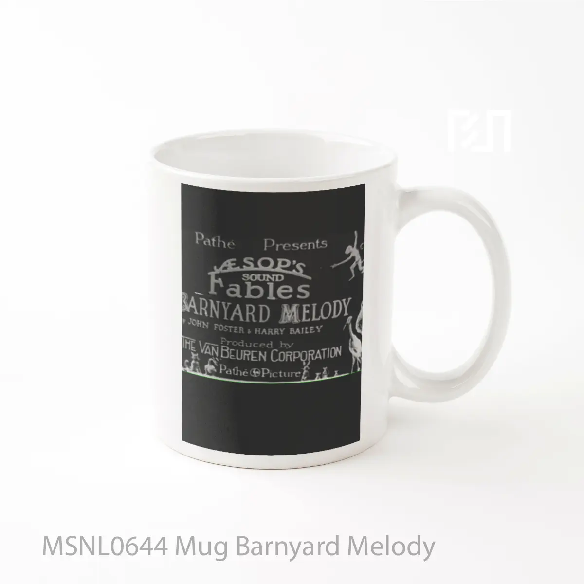 Mug Barnyard Melody Gelas Keramik Tema Film MSNL0644