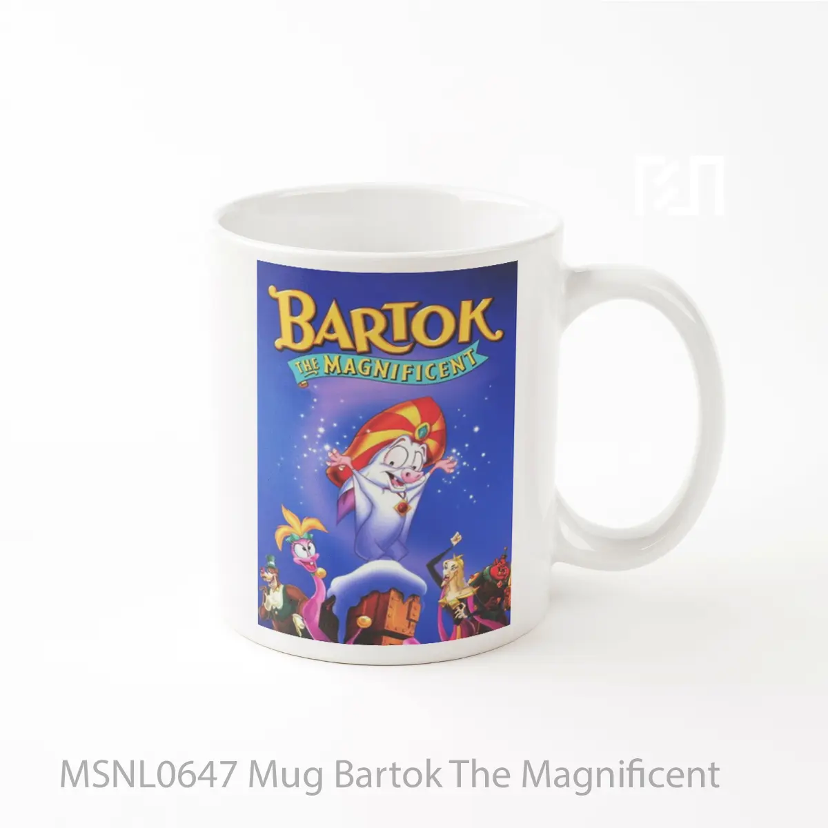 Mug Bartok The Magnificent Gelas Keramik Tema Film MSNL0647