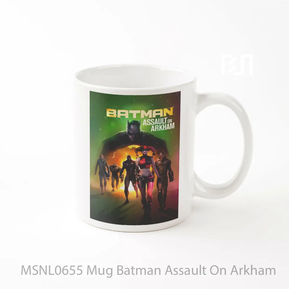 Mug Batman Assault On Arkham Gelas Keramik Tema Film MSNL0655