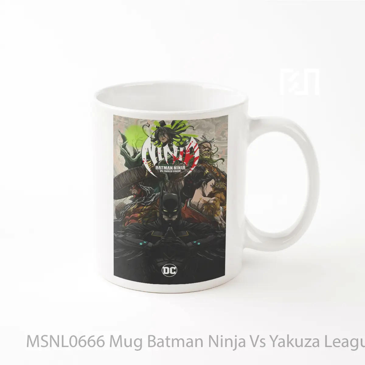 Mug Batman Ninja Vs Yakuza League Gelas Keramik Tema Film MSNL0666
