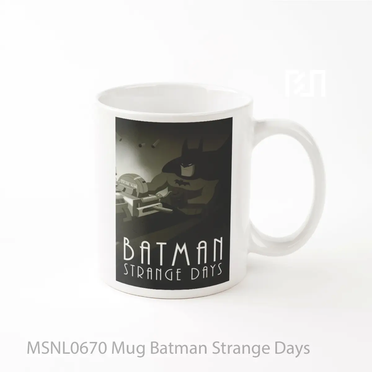 Mug Batman Strange Days Gelas Keramik Tema Film MSNL0670