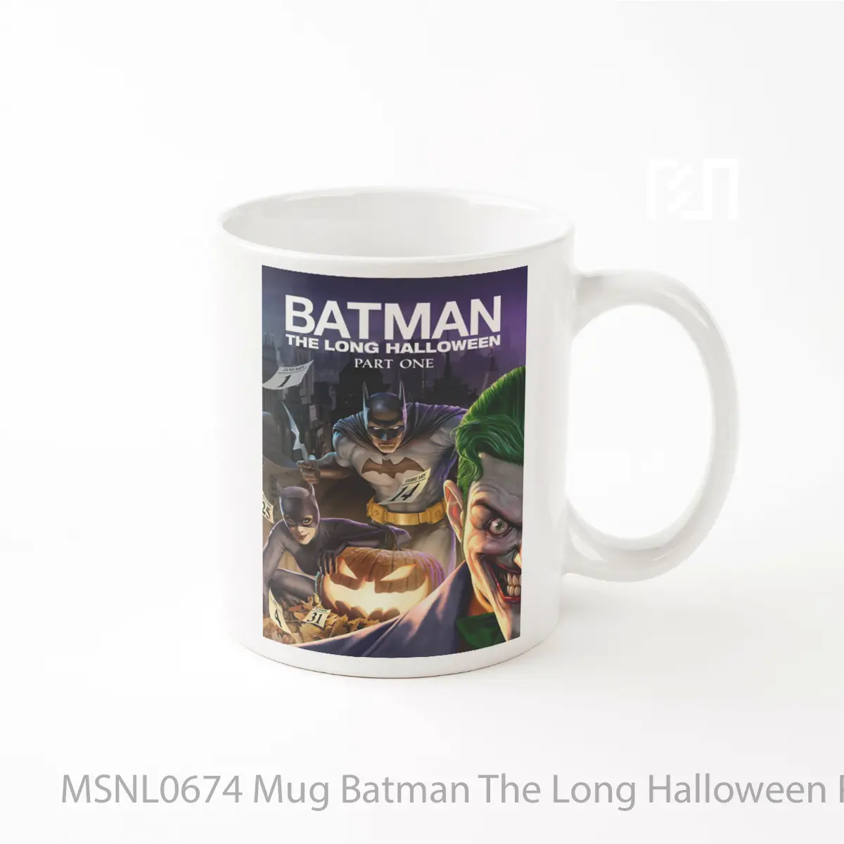 Mug Batman The Long Halloween Part One Gelas Keramik Tema Film MSNL0674