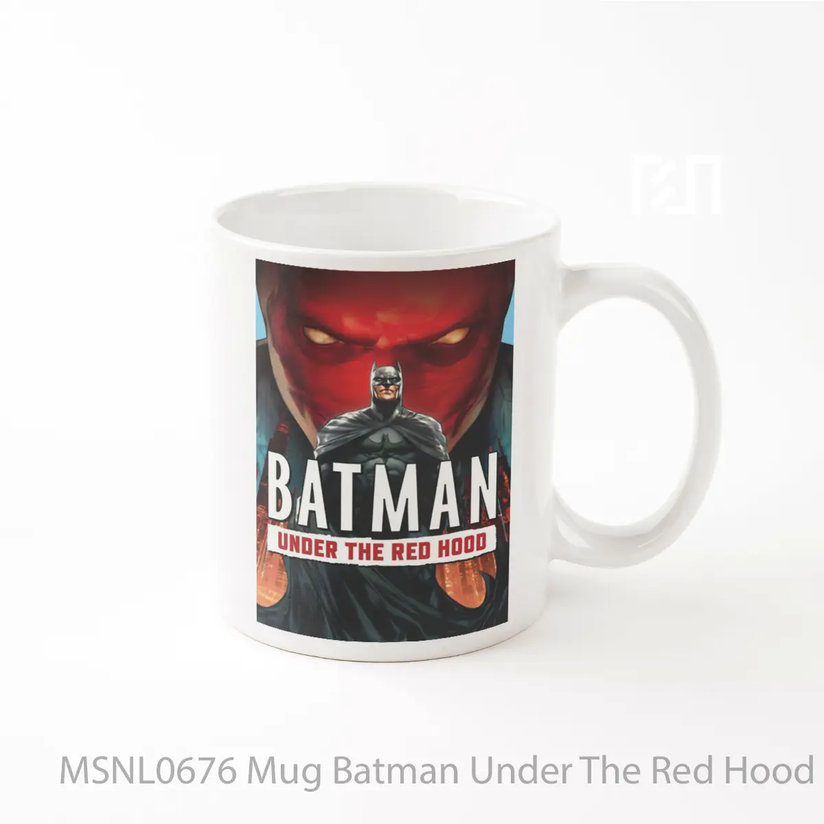 Mug Batman Under The Red Hood Gelas Keramik Tema Film MSNL0676