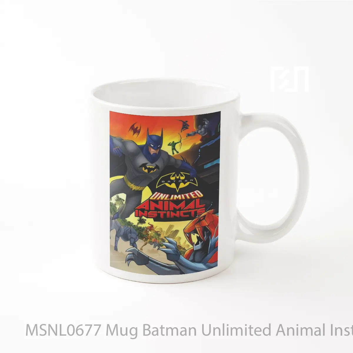 Mug Batman Unlimited Animal Instincts Gelas Keramik Tema Film MSNL0677