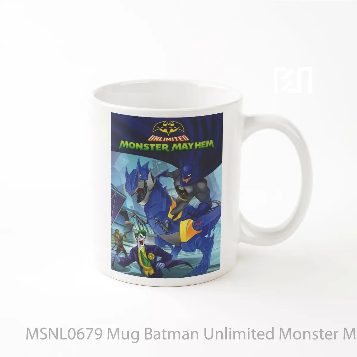 Mug Batman Unlimited Monster Mayhem Gelas Keramik Tema Film MSNL0679