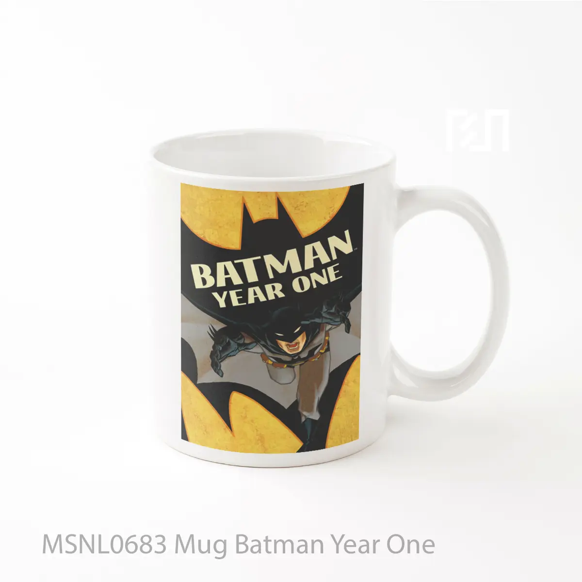 Mug Batman Year One Gelas Keramik Tema Film MSNL0683