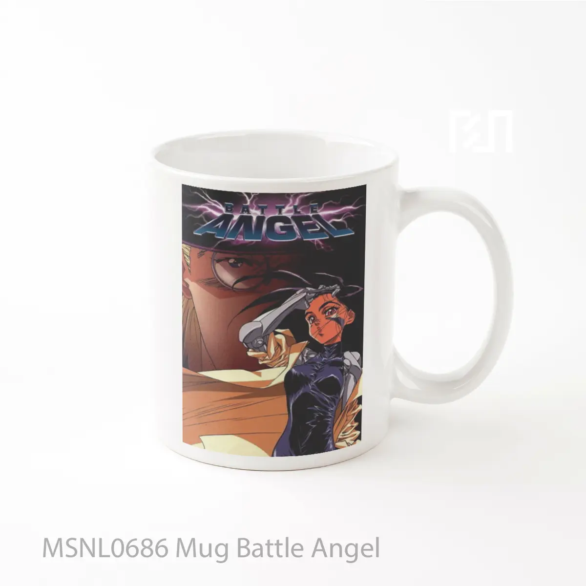 Mug Battle Angel Gelas Keramik Tema Film MSNL0686