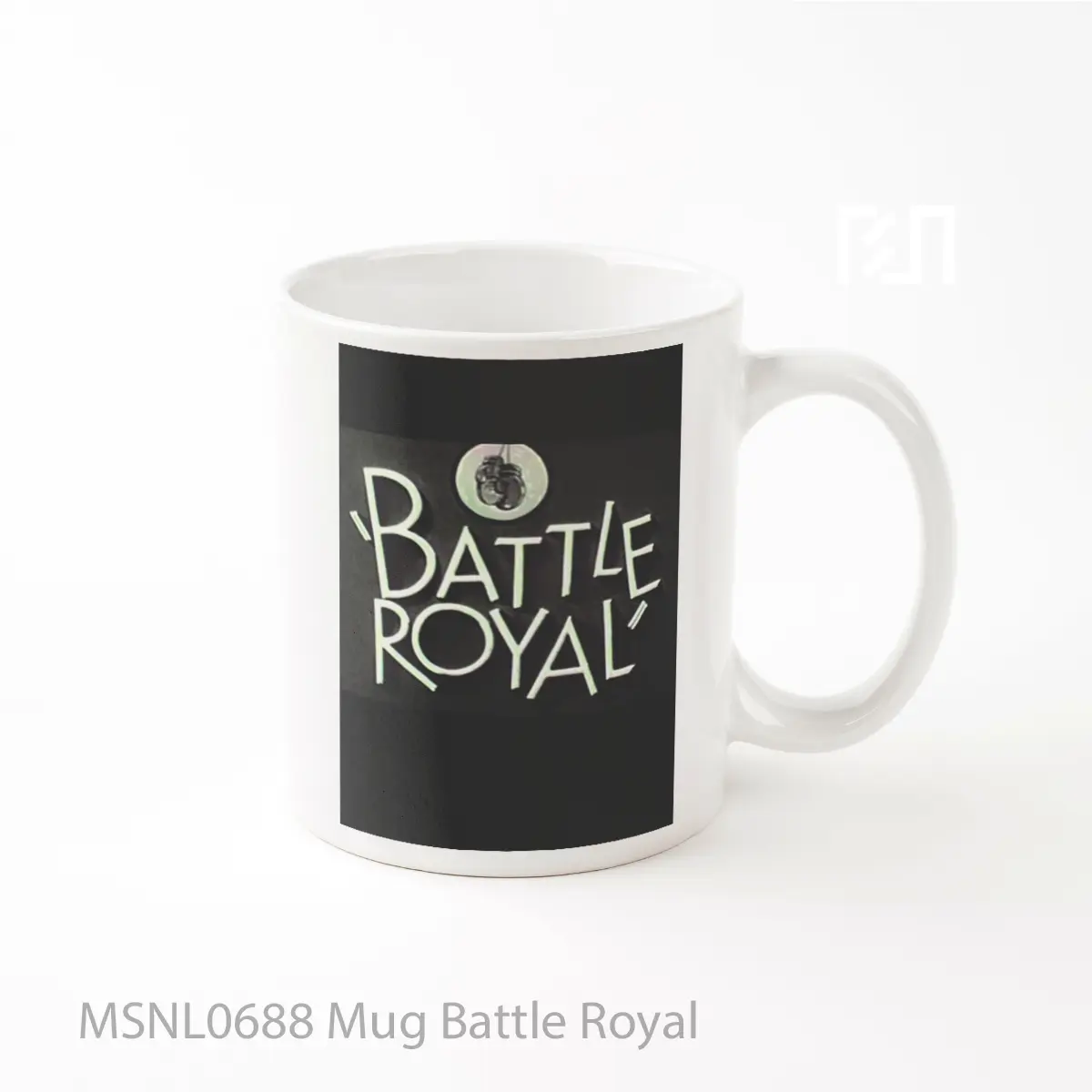 Mug Battle Royal Gelas Keramik Tema Film MSNL0688