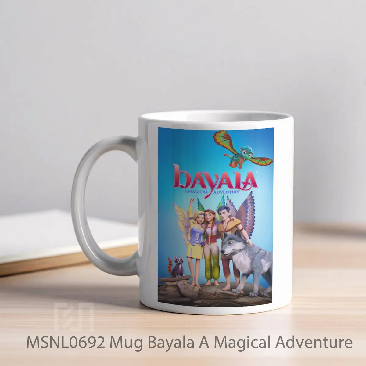 Mug Bayala A Magical Adventure Gelas Keramik Tema Film MSNL0692 - Tampak Kiri