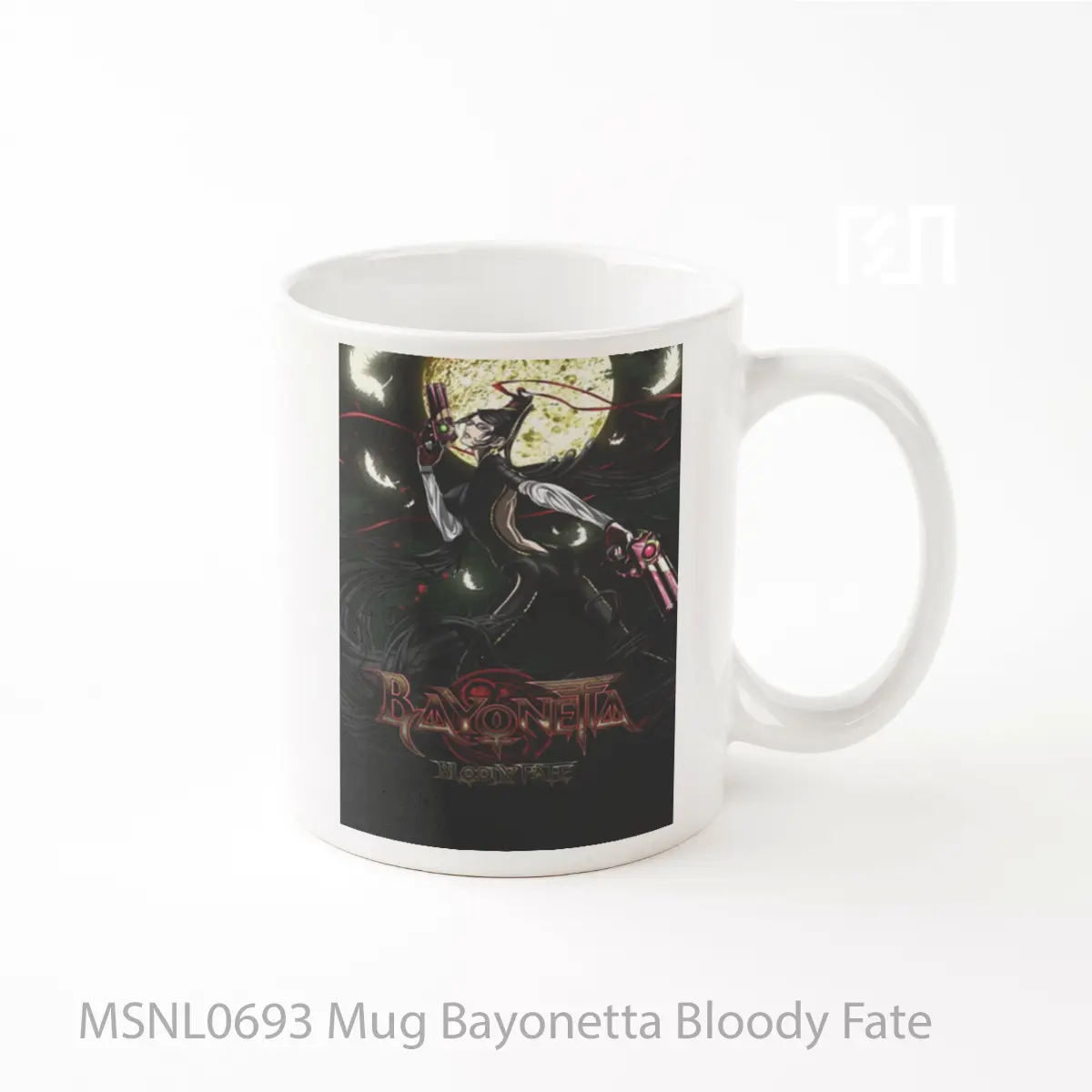 Mug Bayonetta Bloody Fate Gelas Keramik Tema Film MSNL0693