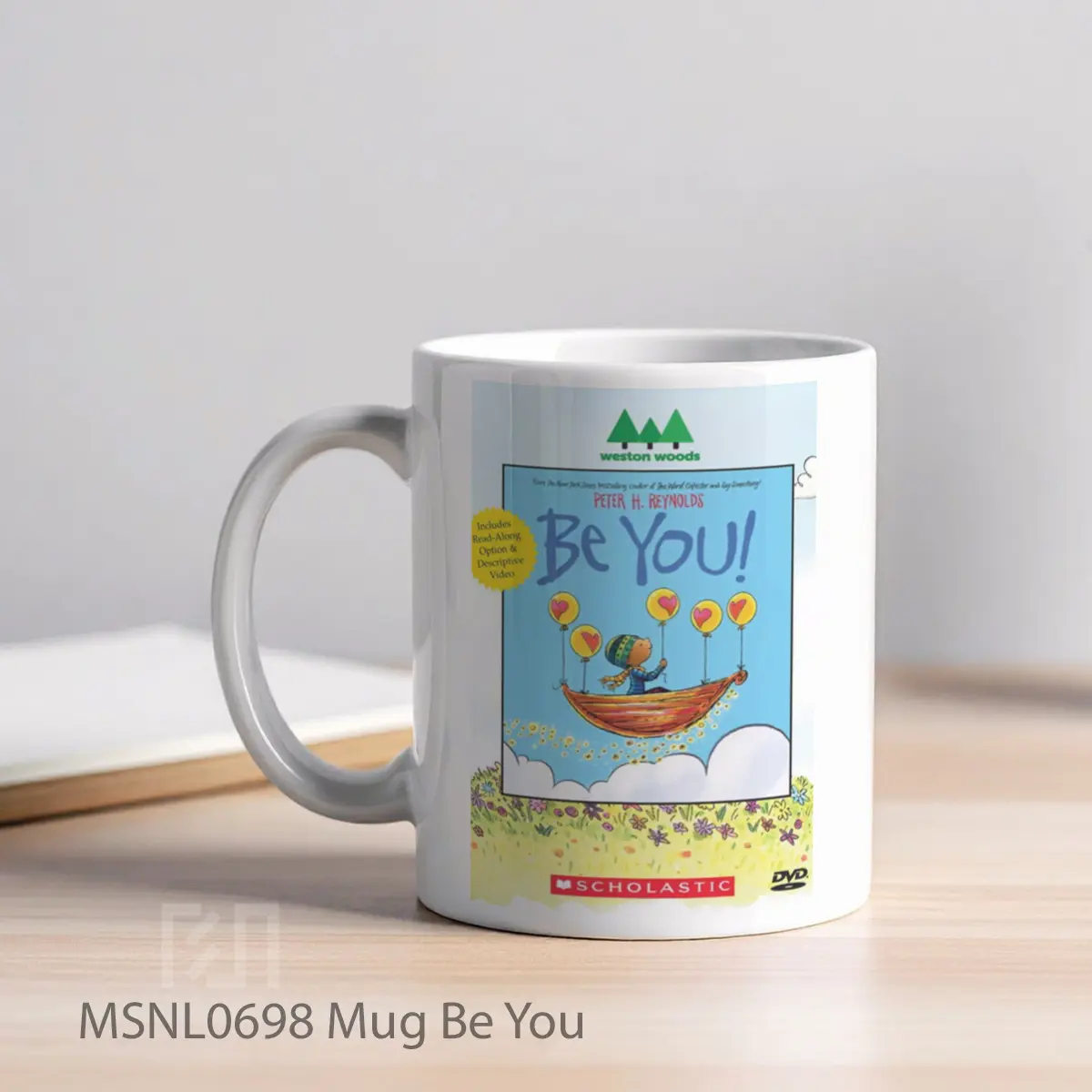 Mug Be You Gelas Keramik Tema Film MSNL0698 - Tampak Kiri