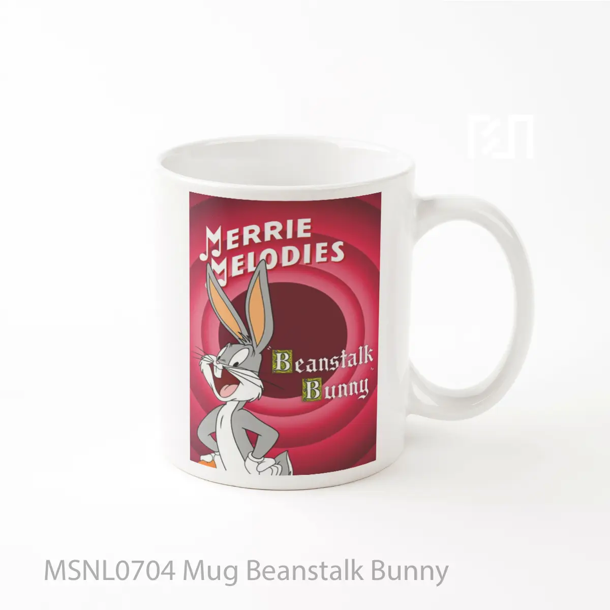 Mug Beanstalk Bunny Gelas Keramik Tema Film MSNL0704