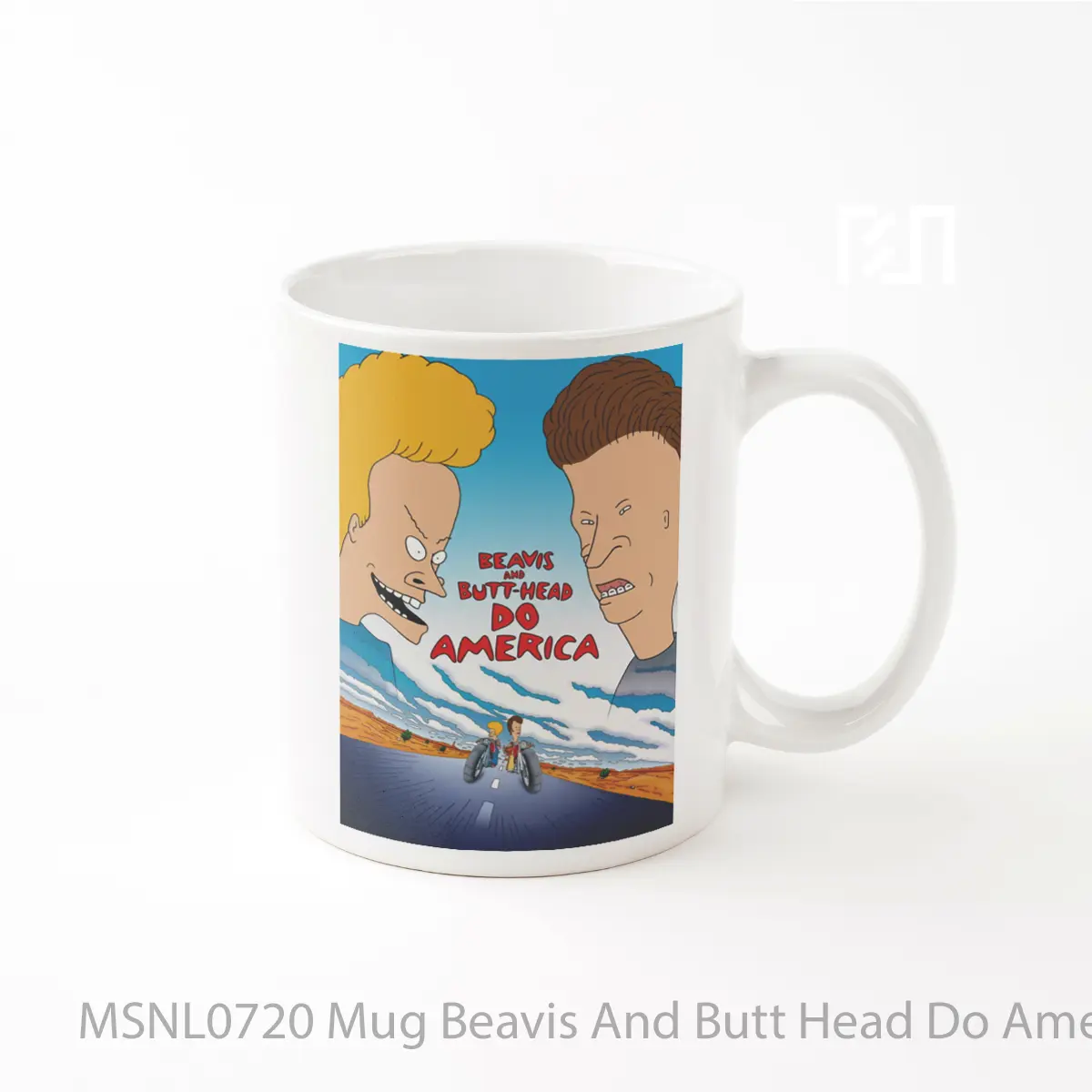 Mug Beavis And Butt Head Do America Gelas Keramik Tema Film MSNL0720
