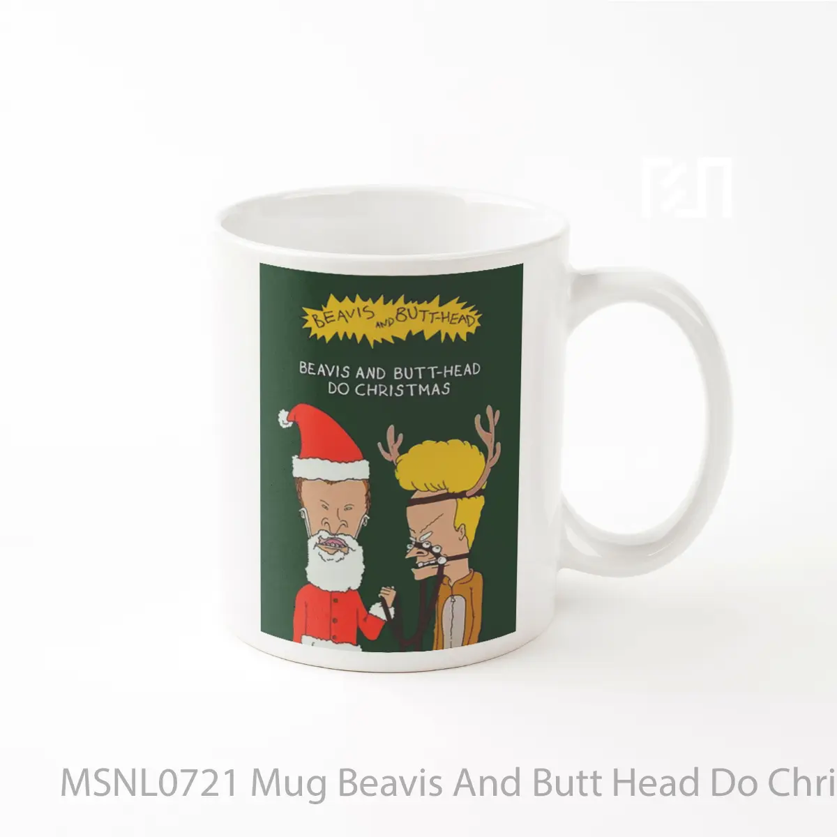 Mug Beavis And Butt Head Do Christmas Gelas Keramik Tema Film MSNL0721