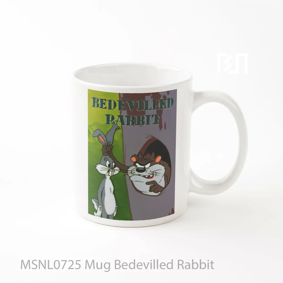 Mug Bedevilled Rabbit Gelas Keramik Tema Film MSNL0725