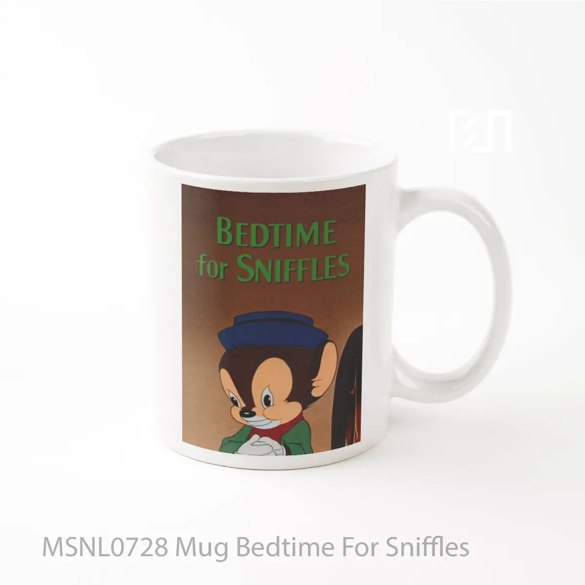 Mug Bedtime For Sniffles Gelas Keramik Tema Film MSNL0728