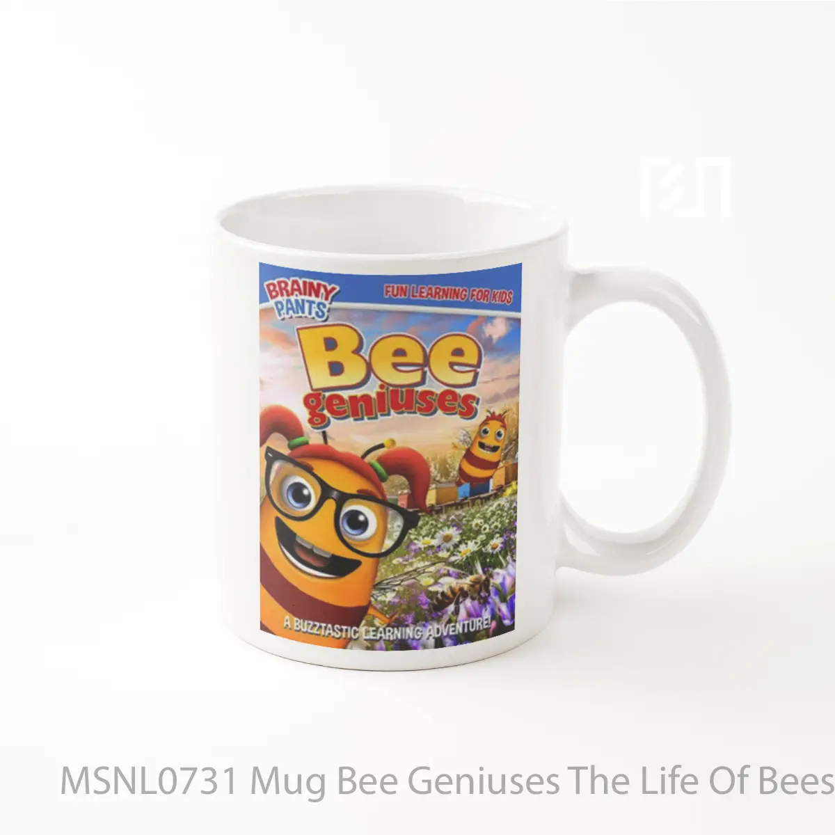 Mug Bee Geniuses The Life Of Bees Gelas Keramik Tema Film MSNL0731