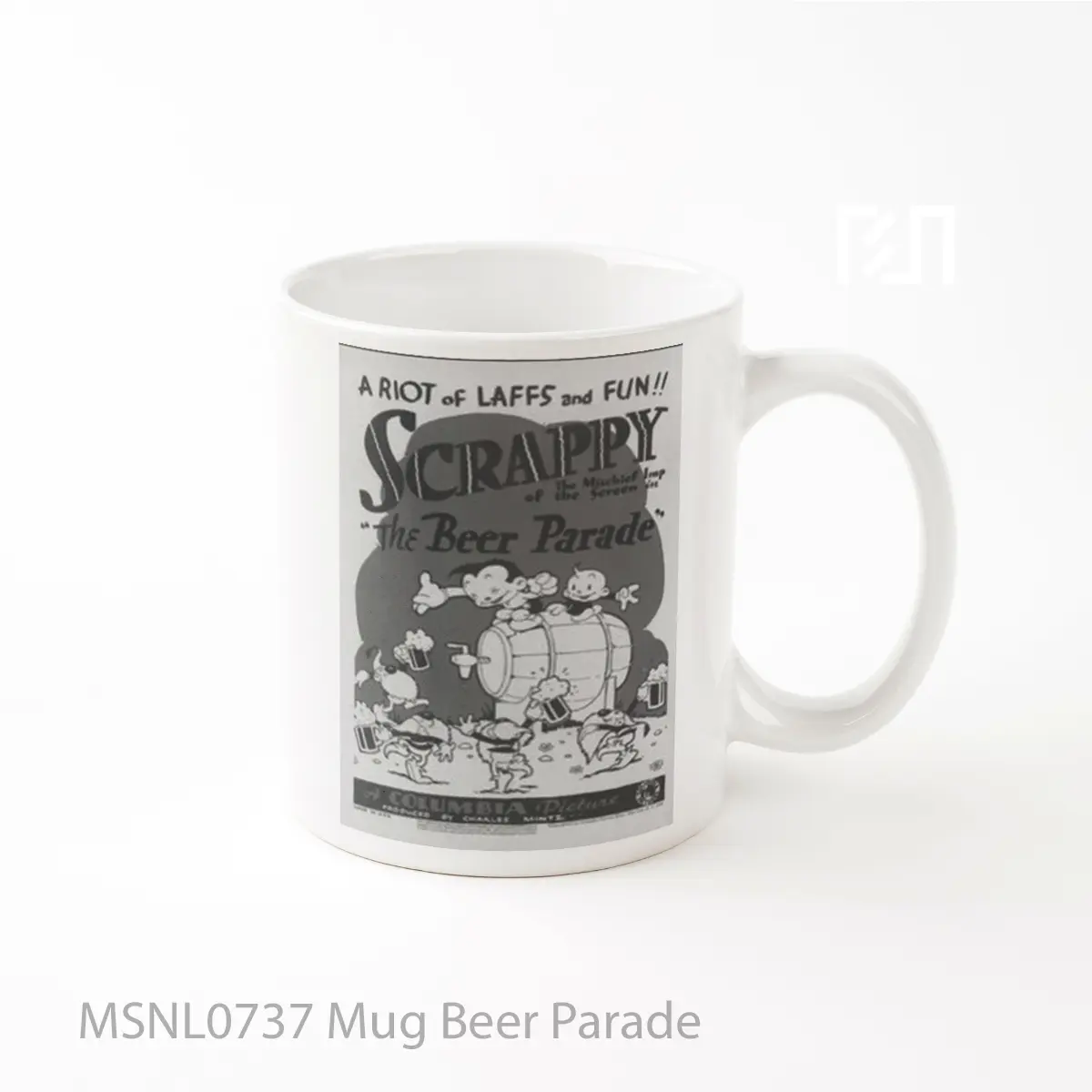 Mug Beer Parade Gelas Keramik Tema Film MSNL0737