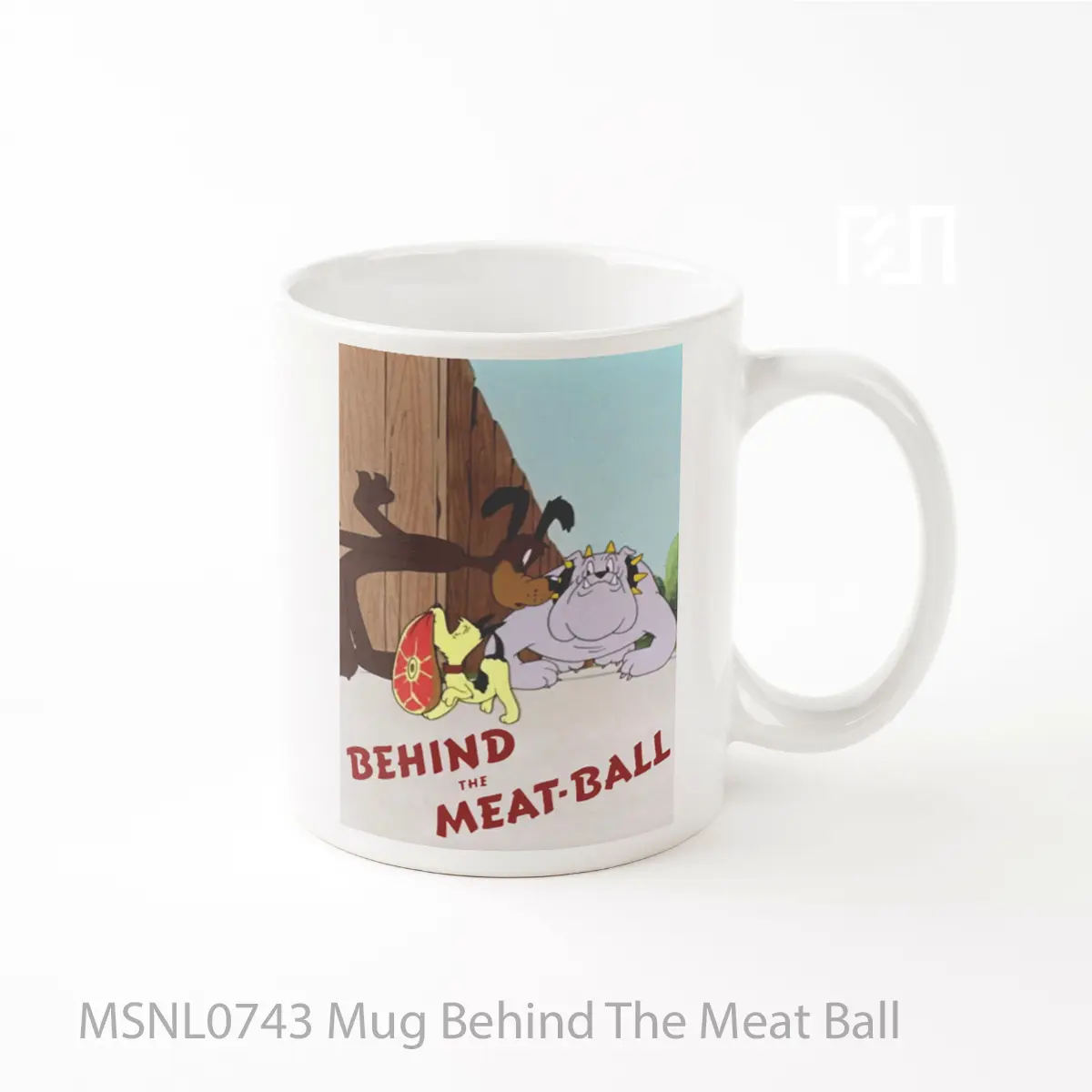 Mug Behind The Meat Ball Gelas Keramik Tema Film MSNL0743
