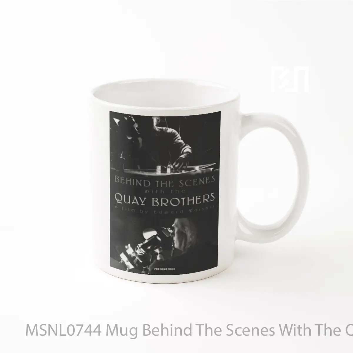 Mug Behind The Scenes With The Quay Brothers Gelas Keramik Tema Film MSNL0744