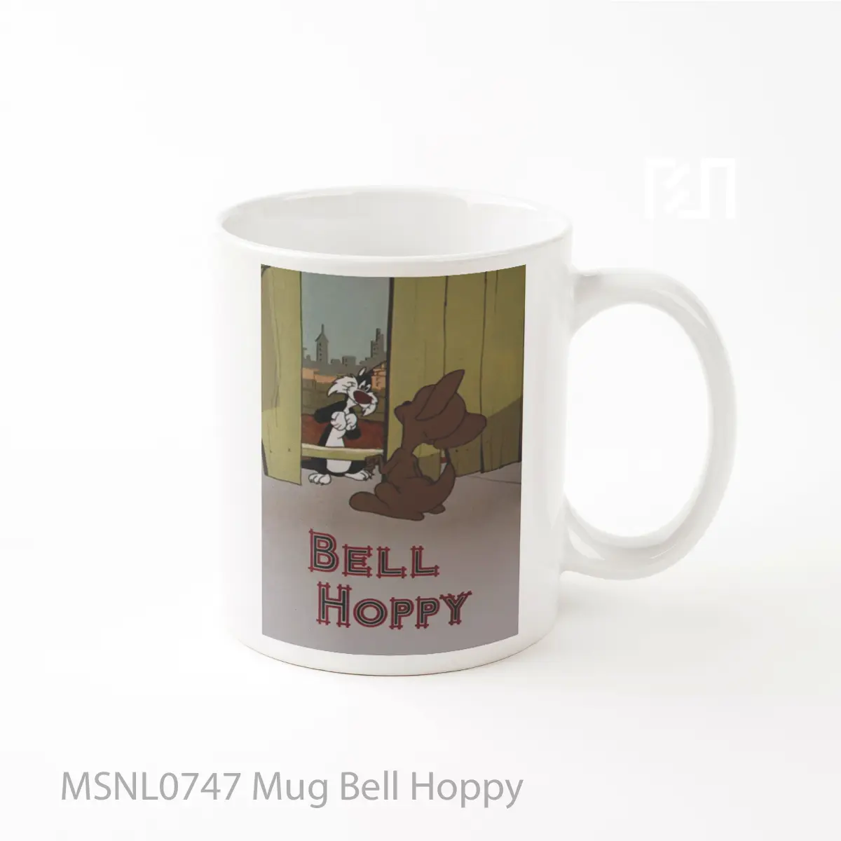 Mug Bell Hoppy Gelas Keramik Tema Film MSNL0747