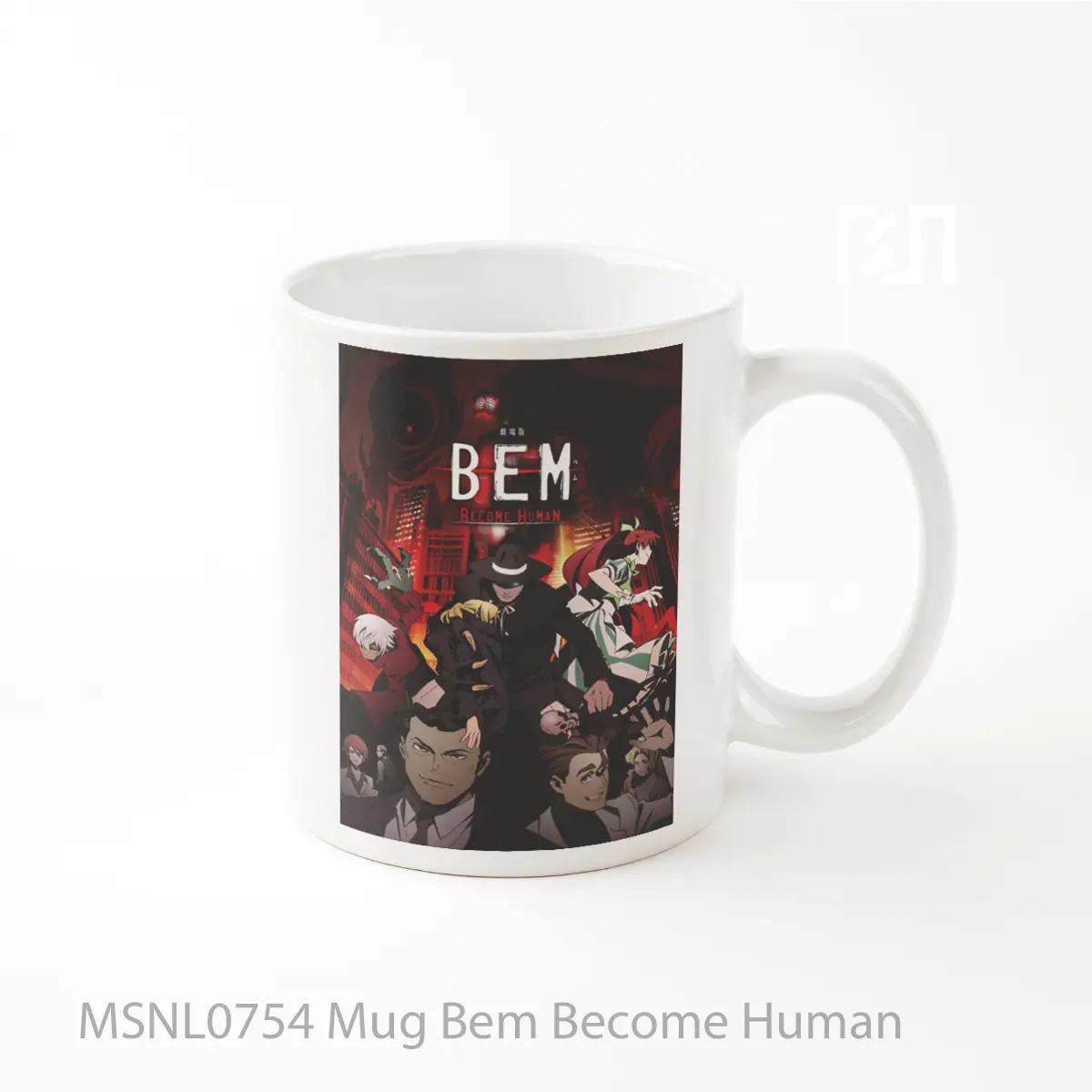 Mug Bem Become Human Gelas Keramik Tema Film MSNL0754