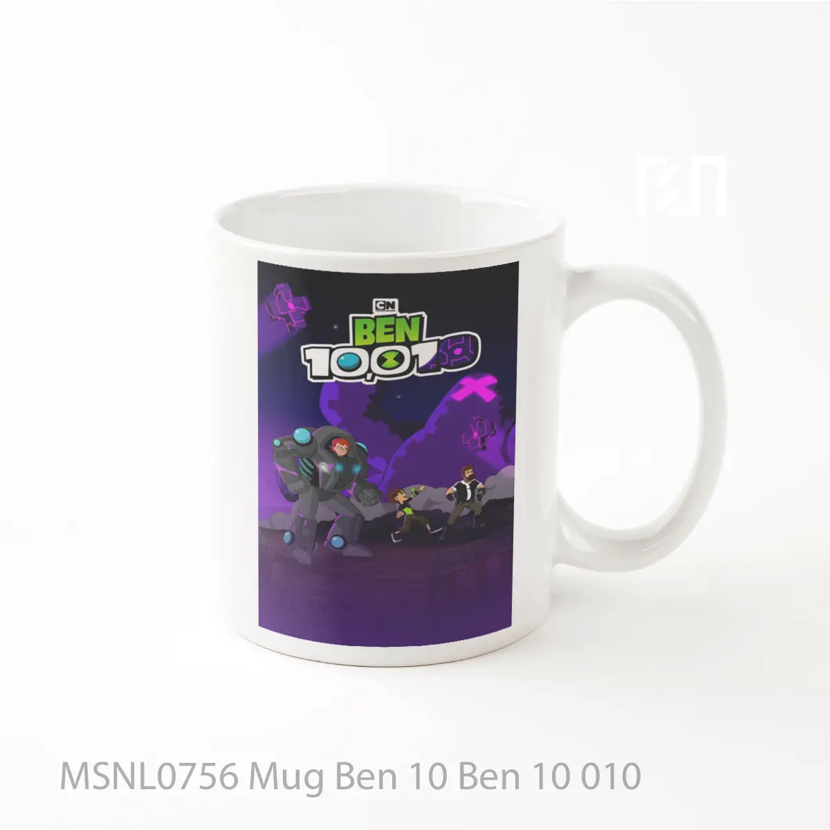 Mug Ben 10 Ben 10 010 Gelas Keramik Tema Film MSNL0756