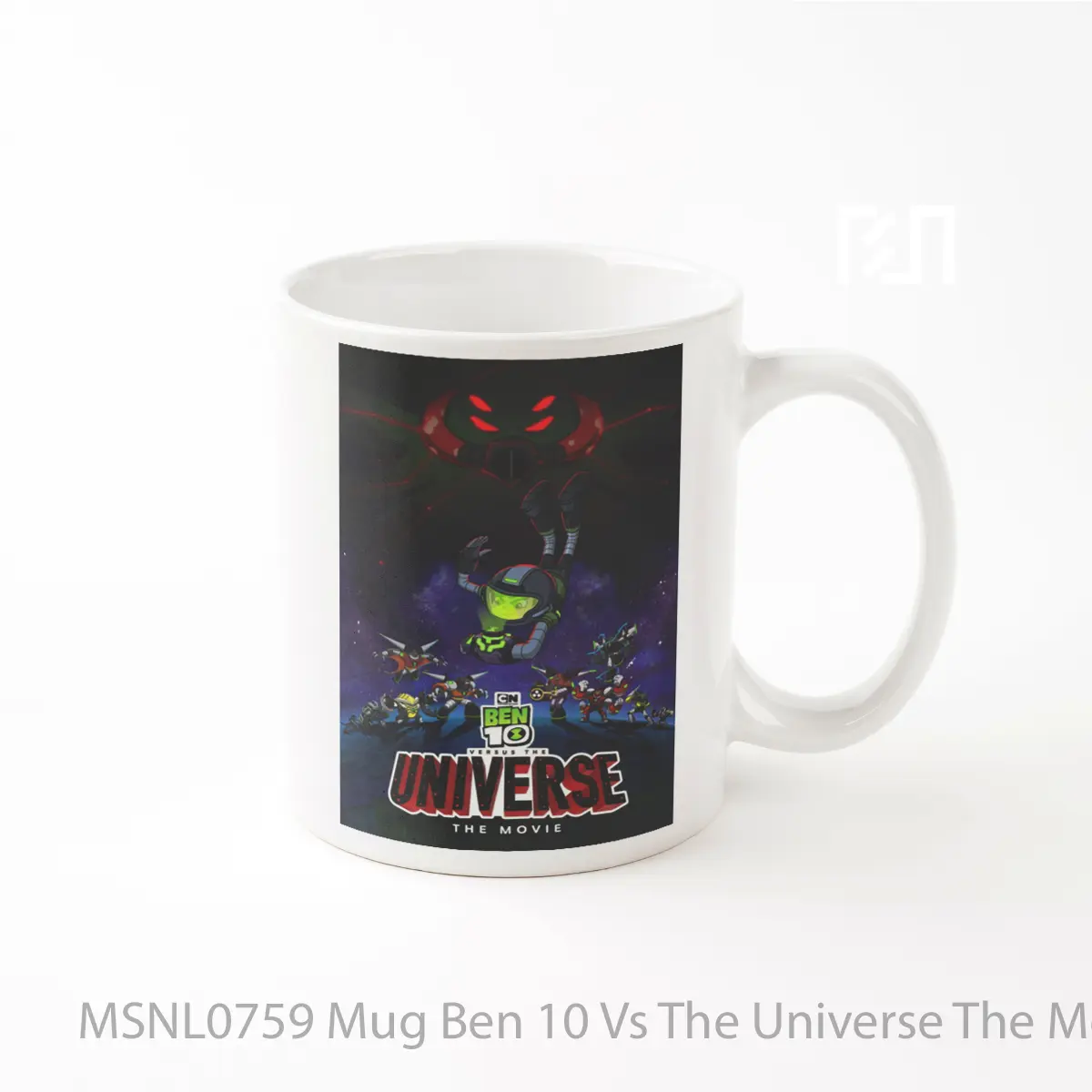 Mug Ben 10 Vs The Universe The Movie Gelas Keramik Tema Film MSNL0759