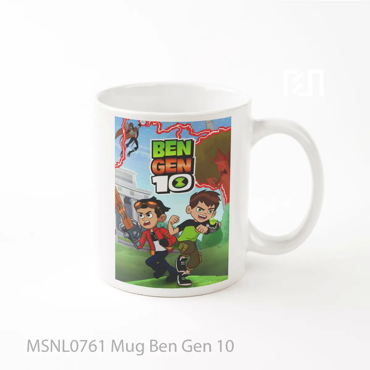 Mug Ben Gen 10 Gelas Keramik Tema Film MSNL0761