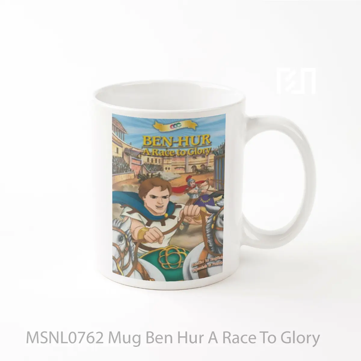 Mug Ben Hur A Race To Glory Gelas Keramik Tema Film MSNL0762