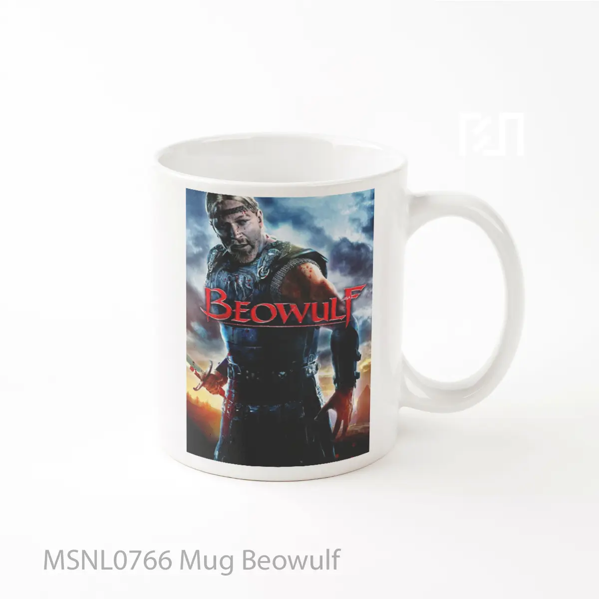 Mug Beowulf Gelas Keramik Tema Film MSNL0766