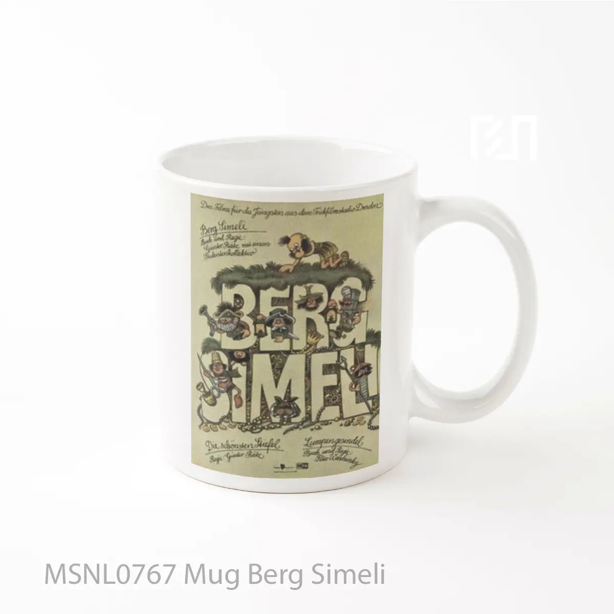 Mug Berg Simeli Gelas Keramik Tema Film MSNL0767