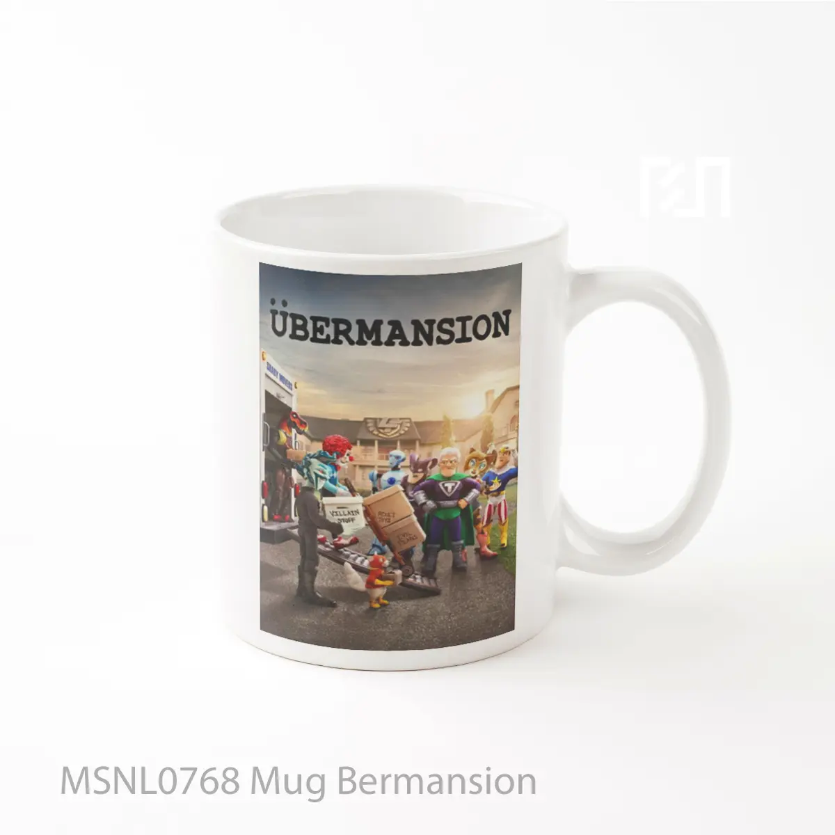 Mug Bermansion Gelas Keramik Tema Film MSNL0768