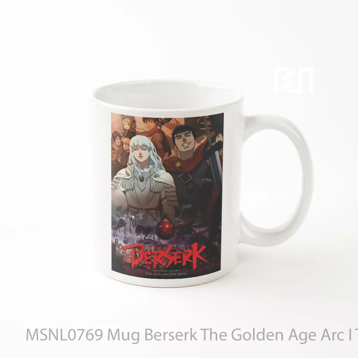 Mug Berserk The Golden Age Arc I The Egg Of The King Gelas Keramik Tema Film MSNL0769