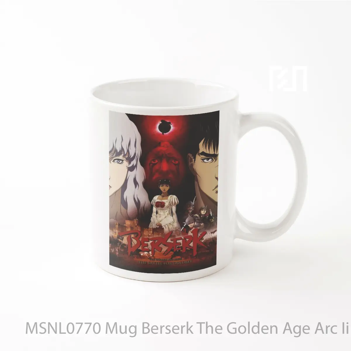 Mug Berserk The Golden Age Arc Ii The Battle For Doldrey Gelas Keramik Tema Film MSNL0770