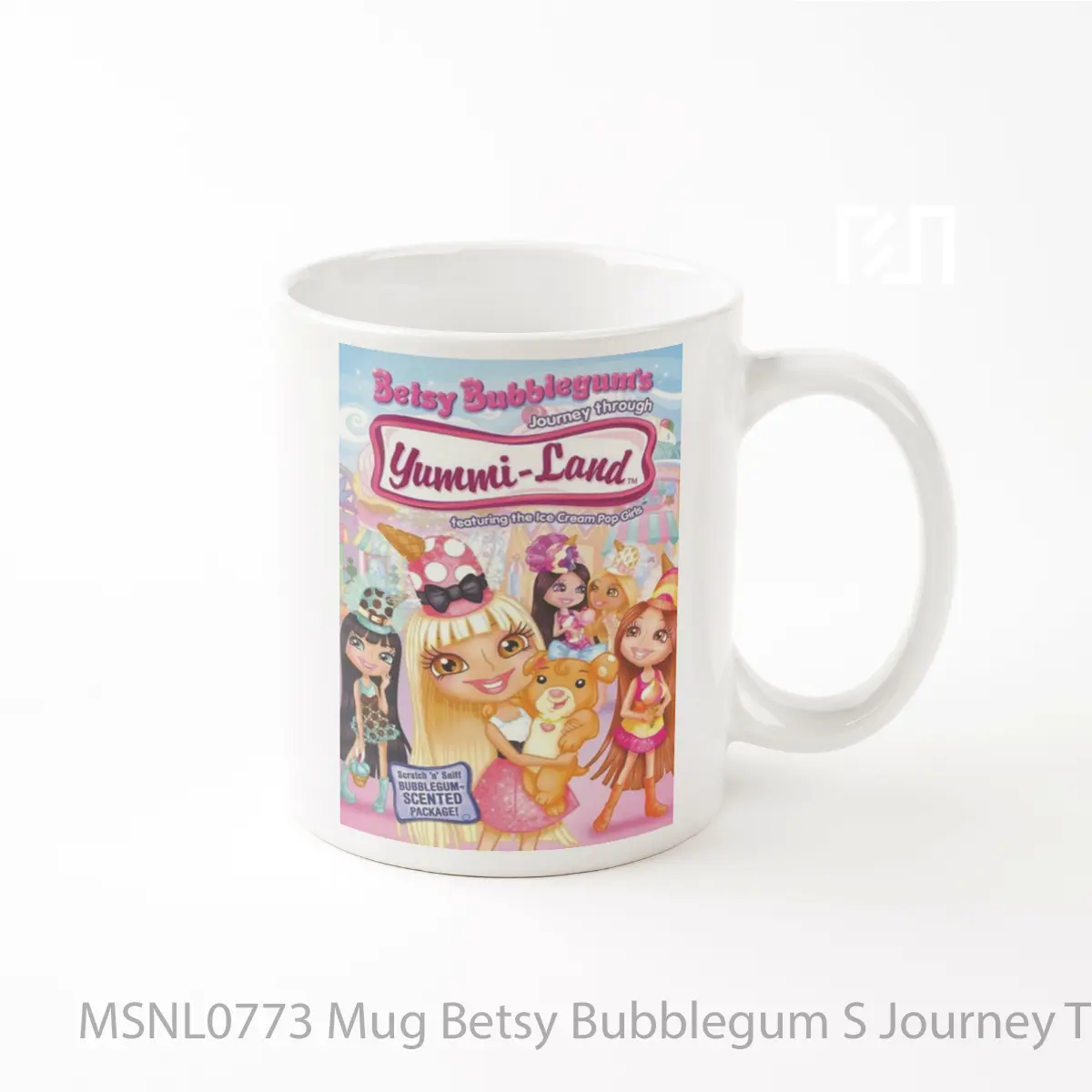 Mug Betsy Bubblegum S Journey Through Yummi Land Gelas Keramik Tema Film MSNL0773