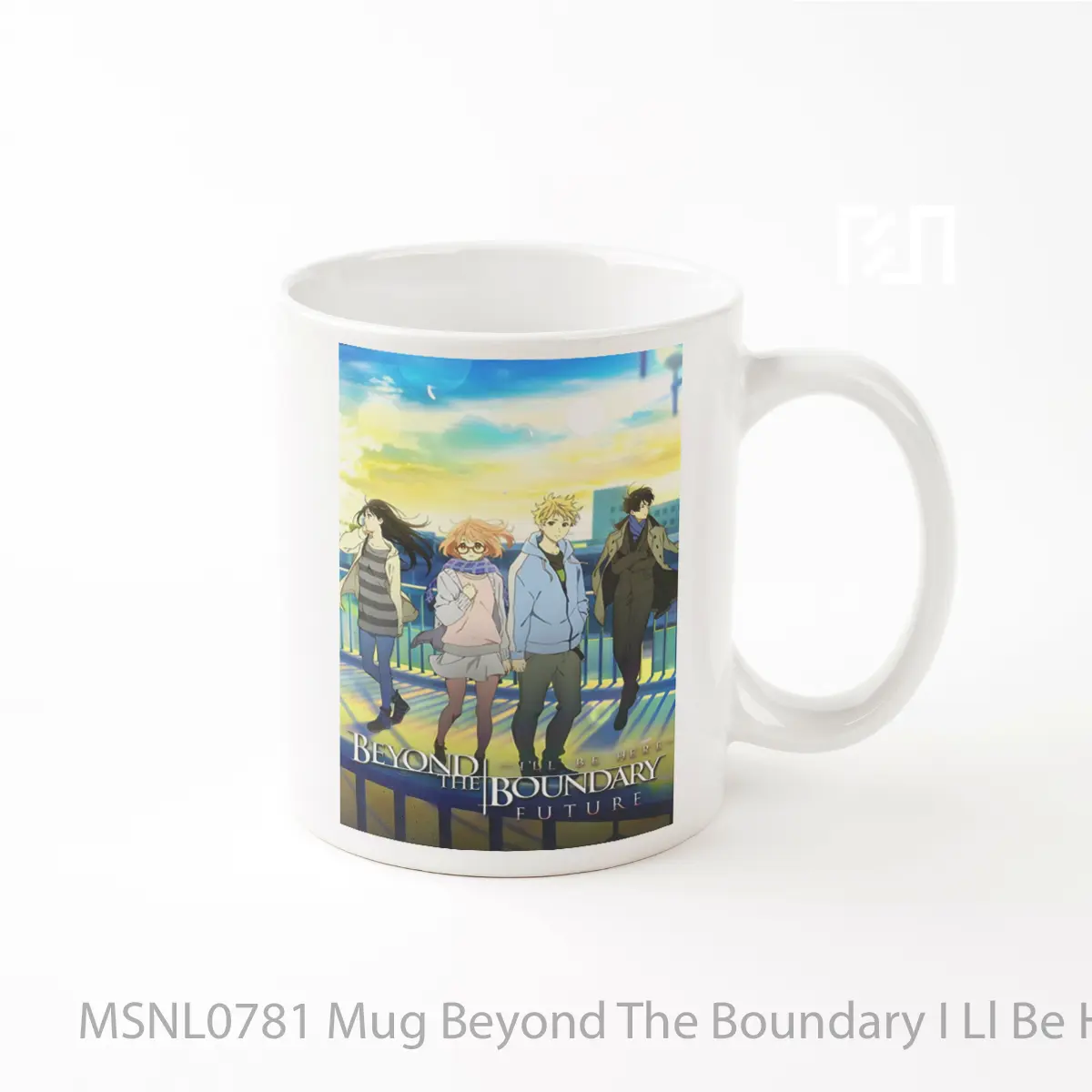 Mug Beyond The Boundary I Ll Be Here Future Gelas Keramik Tema Film MSNL0781