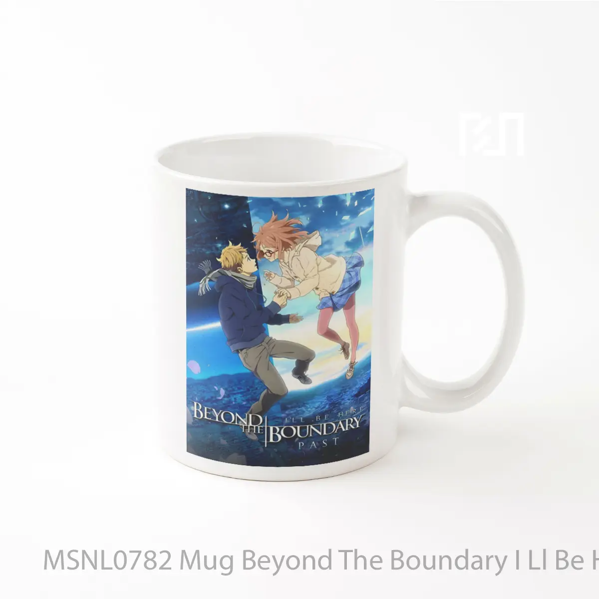 Mug Beyond The Boundary I Ll Be Here Past Gelas Keramik Tema Film MSNL0782