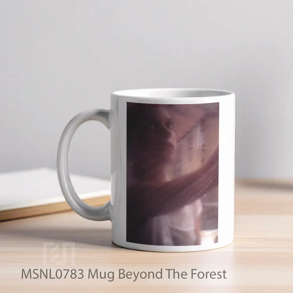Mug Beyond The Forest Gelas Keramik Tema Film MSNL0783 - Tampak Kiri