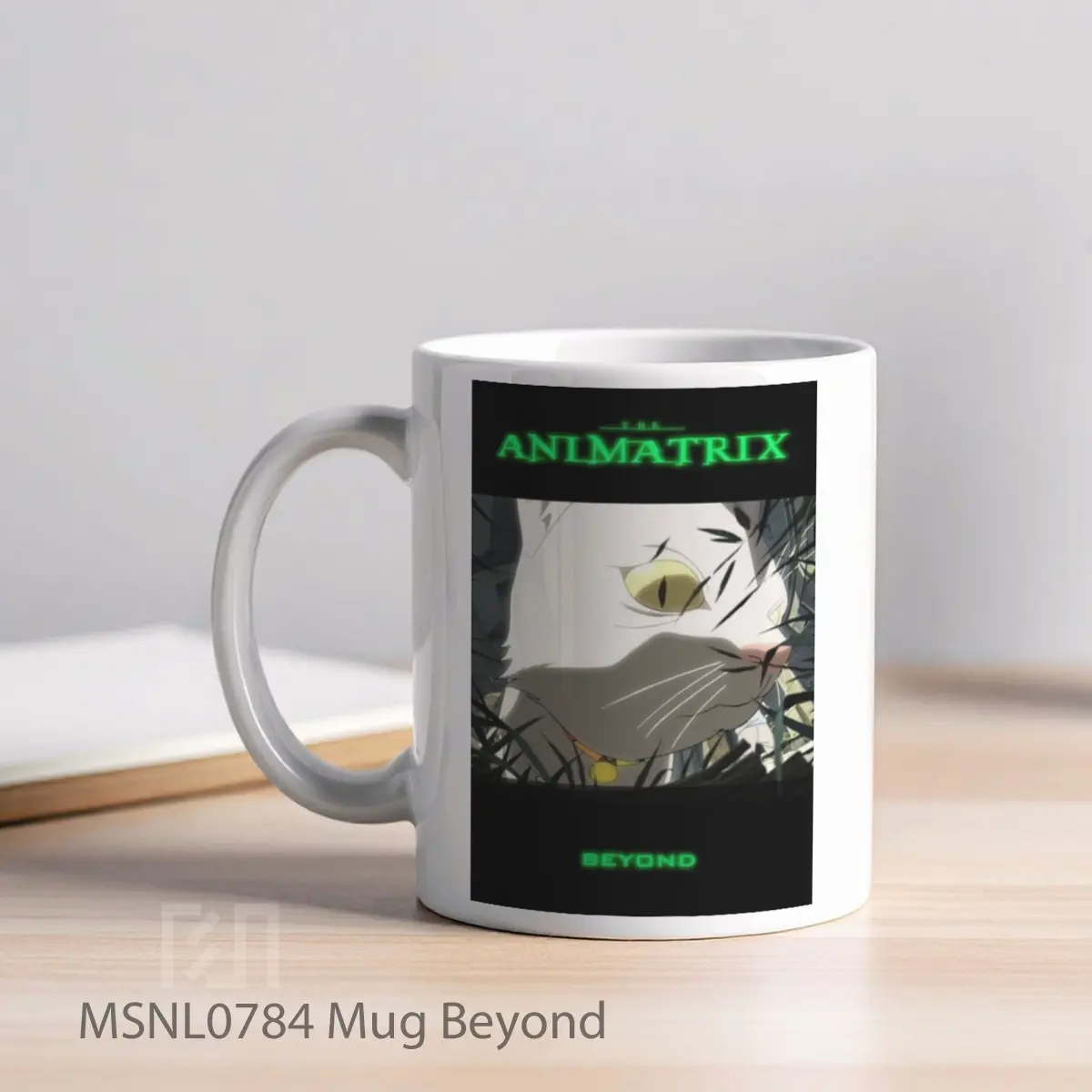 Mug Beyond Gelas Keramik Tema Film MSNL0784 - Tampak Kiri