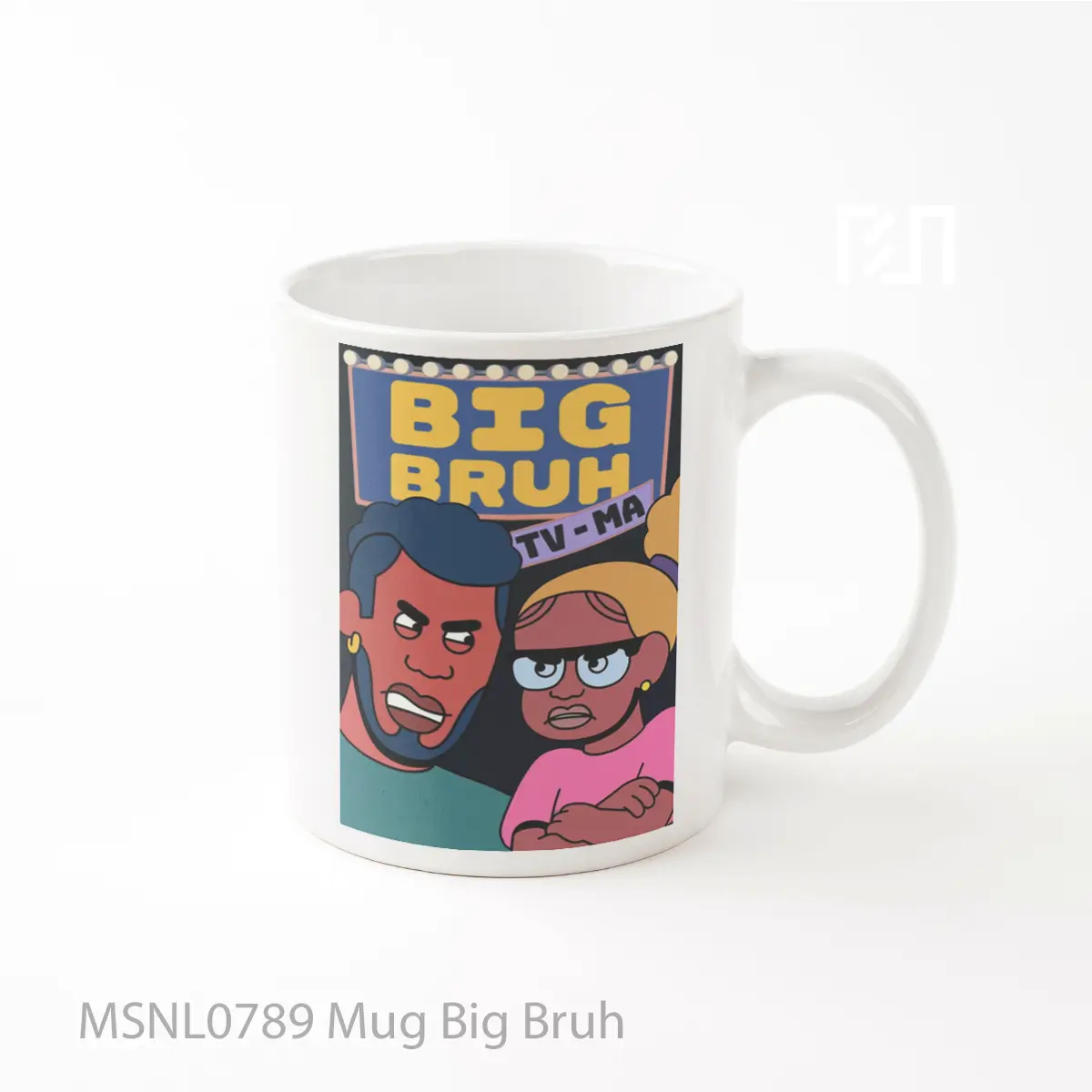 Mug Big Bruh Gelas Keramik Tema Film MSNL0789