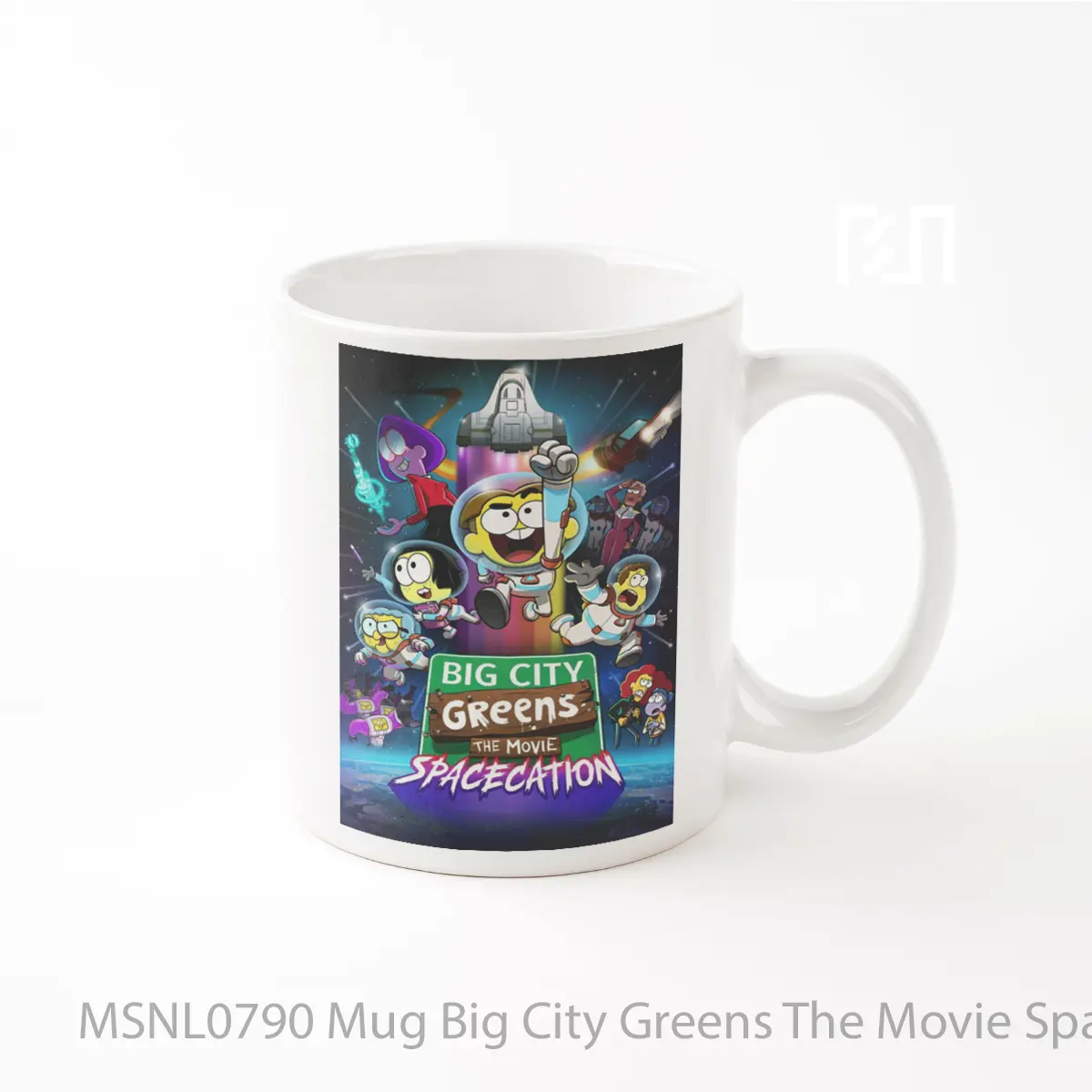Mug Big City Greens The Movie Spacecation Gelas Keramik Tema Film MSNL0790